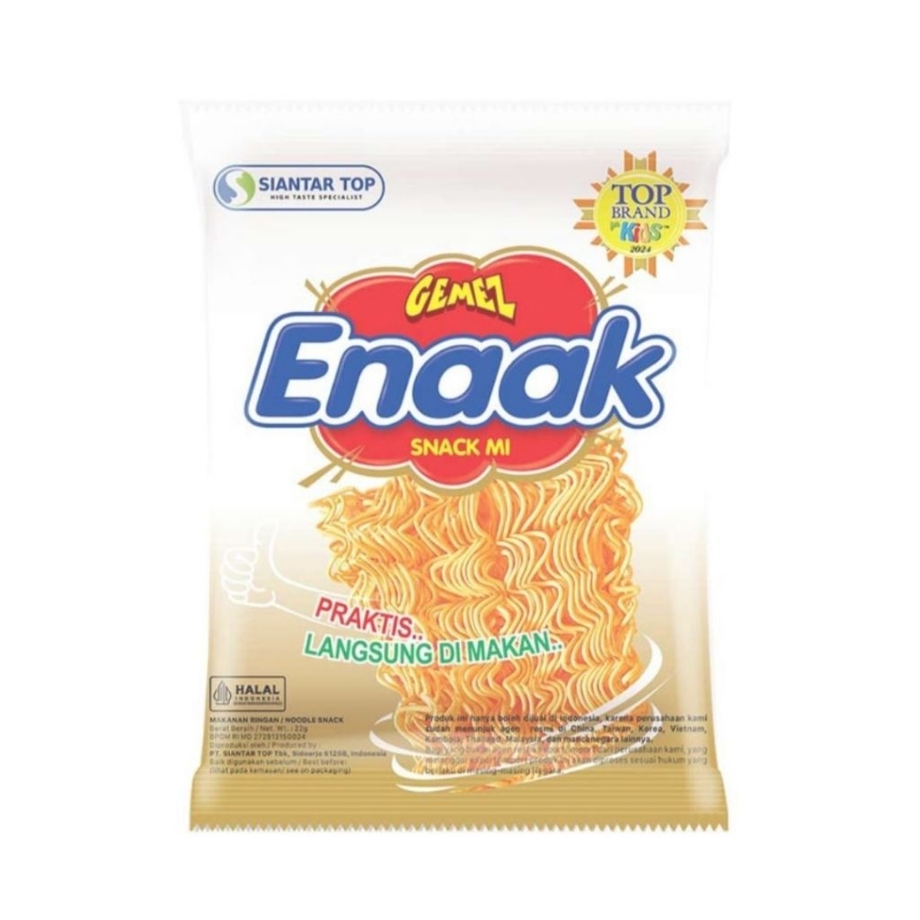 Mie Gemez Enaak Snack Mi 22 g
