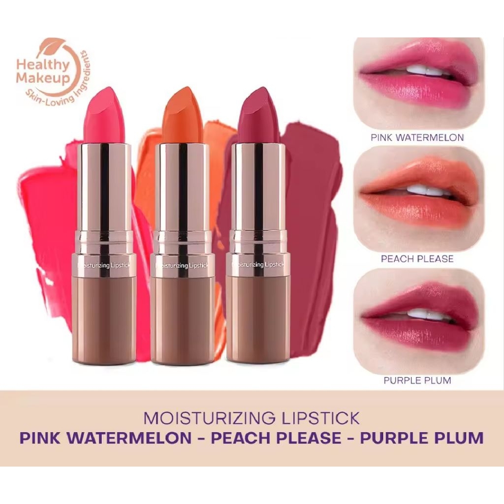 Lipstik Marina Glow Ready Luscious dengan Formula Jelly Soft Tinted