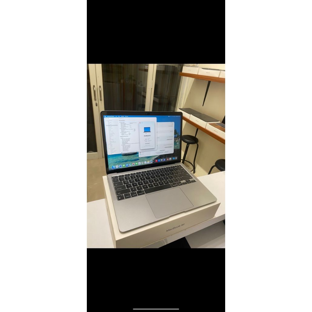 Macbook Air M1 2020 8/256 fullset