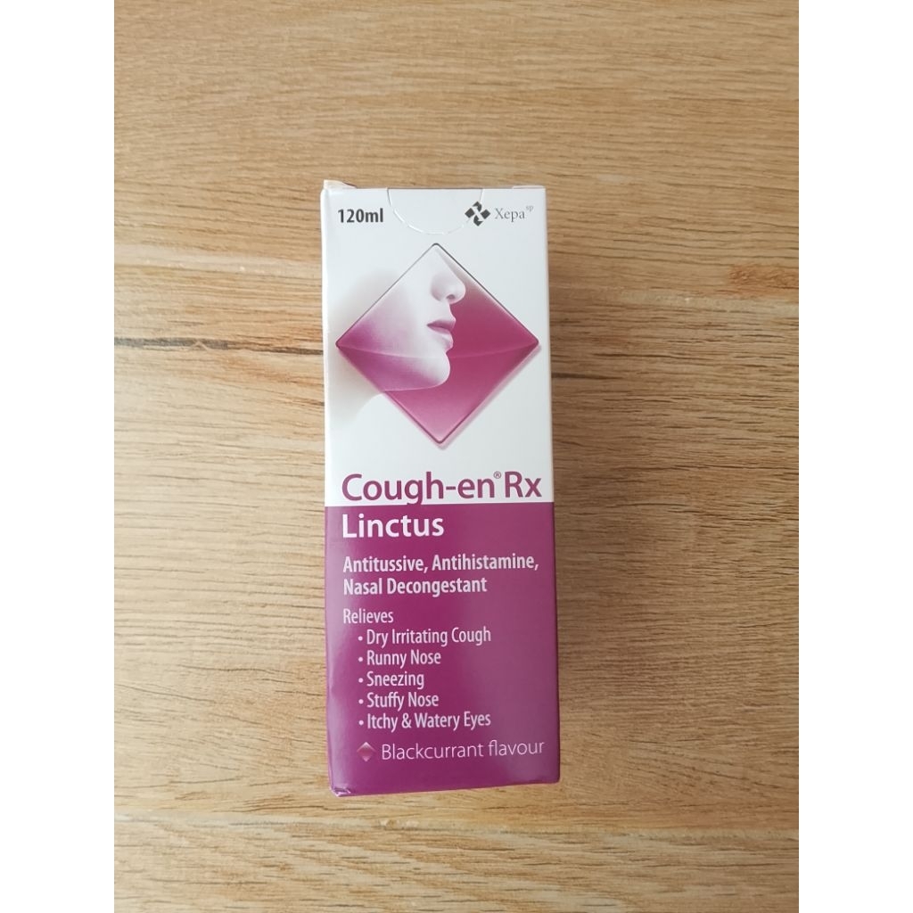 Cough En Rx Linctus obat batuk 120ml original Malaysia