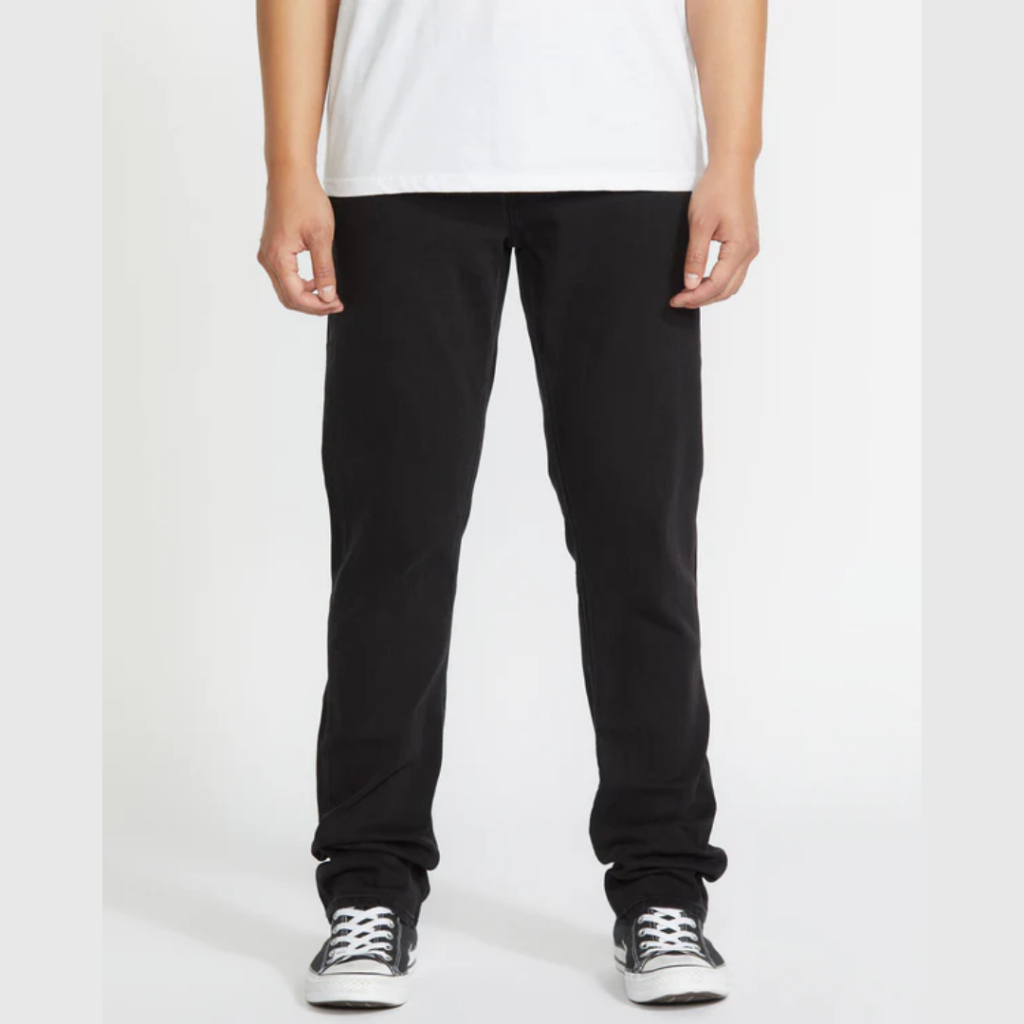 Volcom Celana Panjang Jeans MLD Vorta Tapered Black
