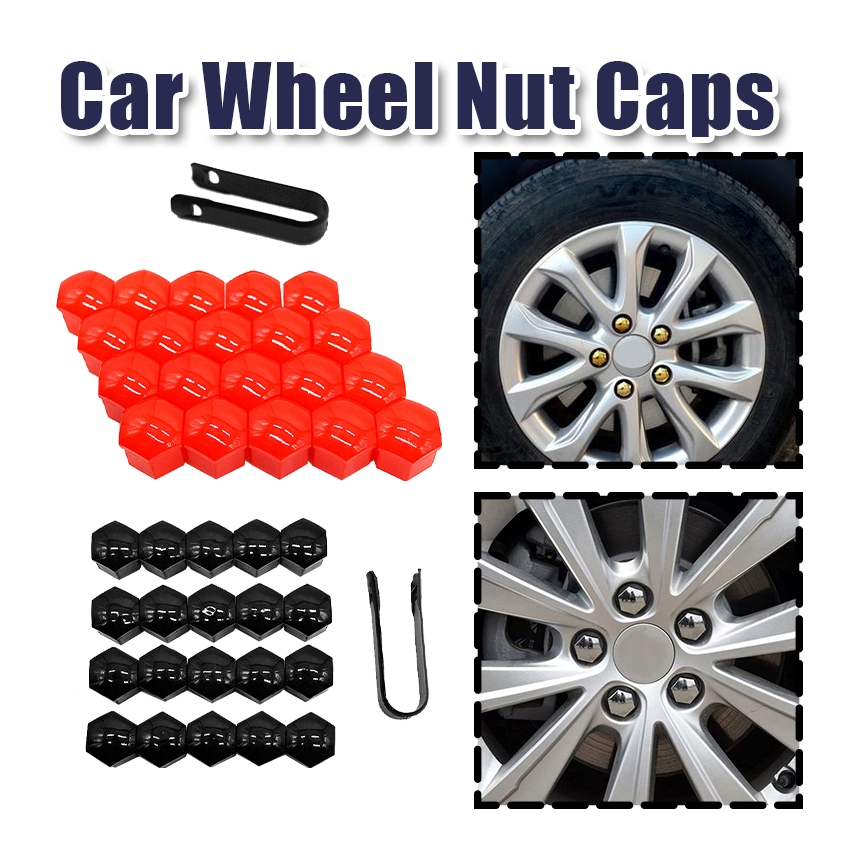20PCS Kondom Baut Mobil Tutup Baut Roda Mobil 19/21MM Pelindung baut ban