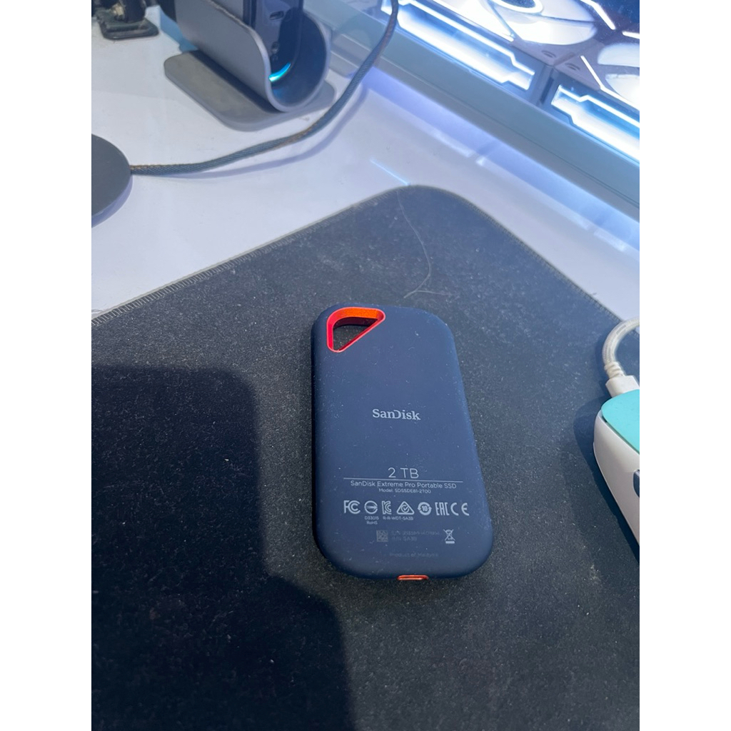 SSD Portable Sandisk E81, sandisk extreme portable ssd