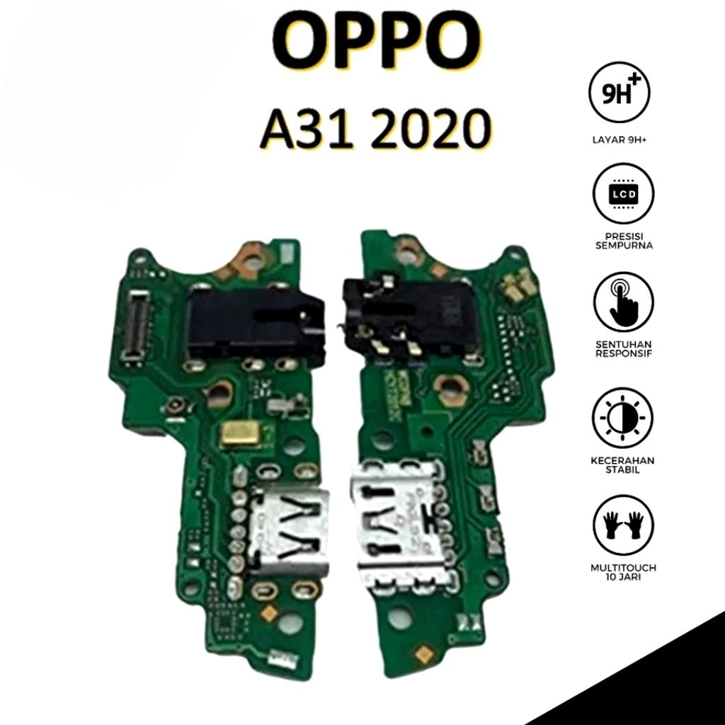papan cas oppo a31 original