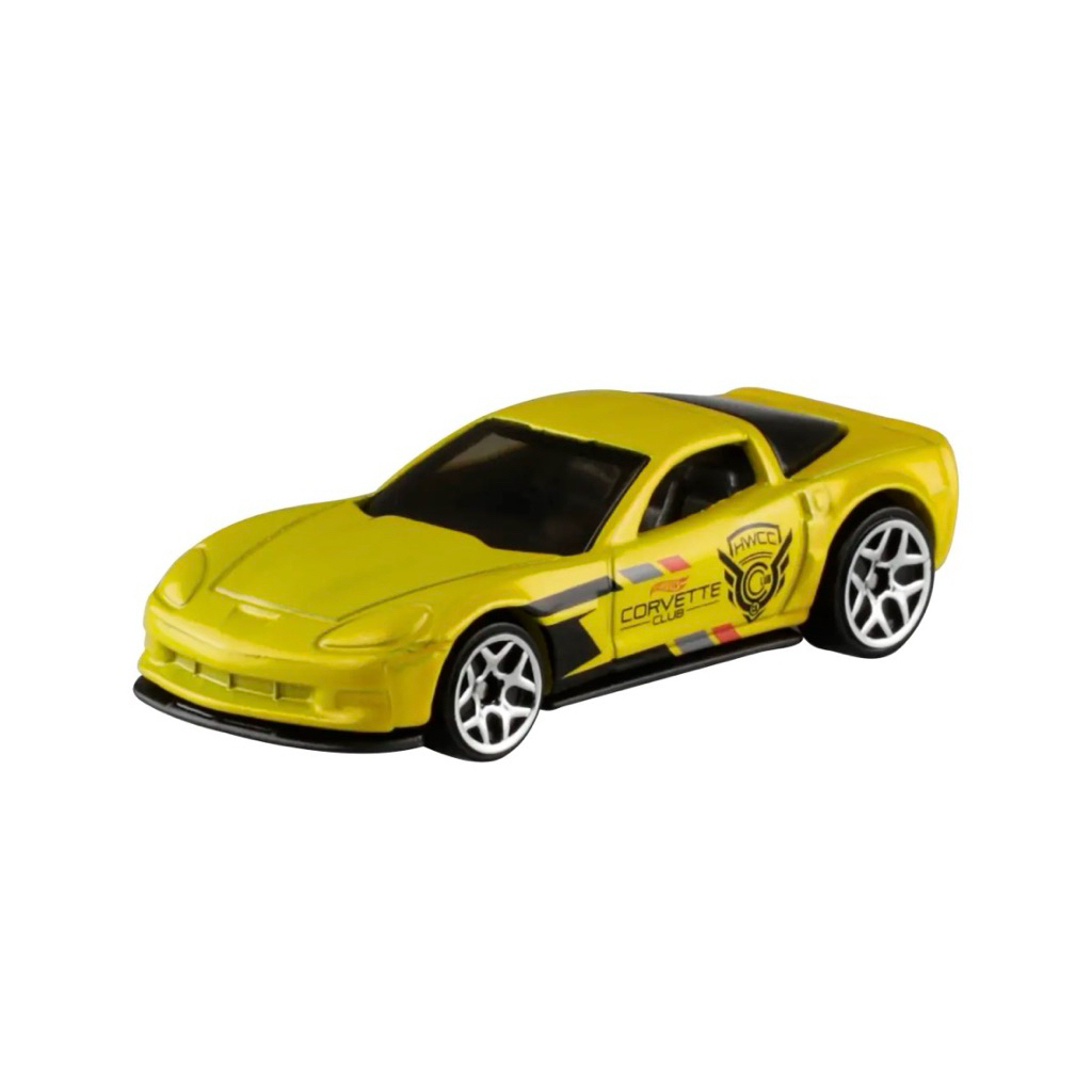 Hot Wheels 12 Corvette Z06 Car Meet 5-Pack Yellow Mattel Hotwheels