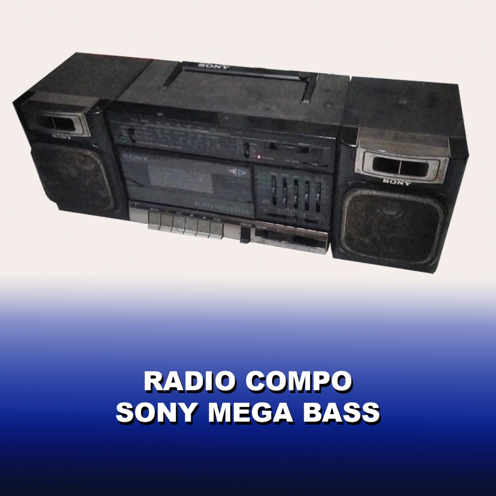 RADIO COMPO SONY MEGA BASS