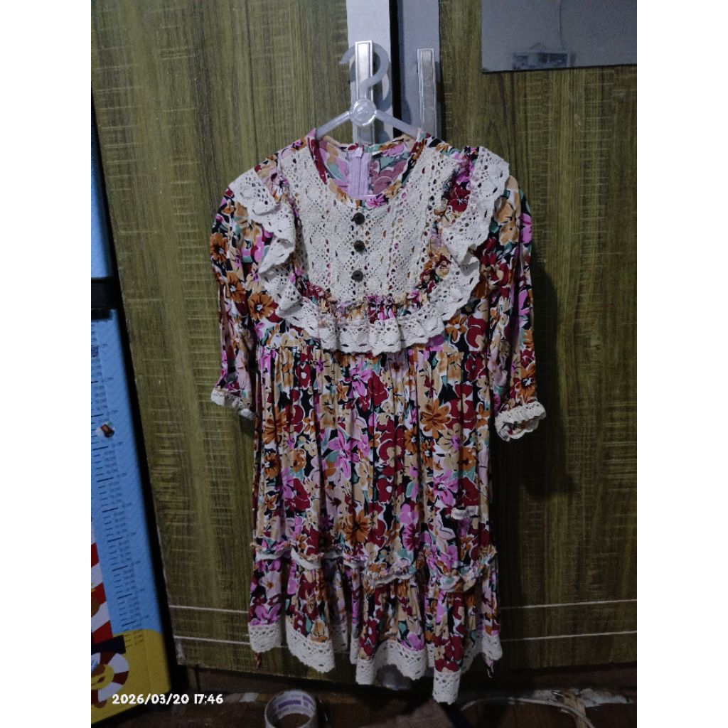 DRESS ALA NONI ANAK PEREMPUAN PRELOVED