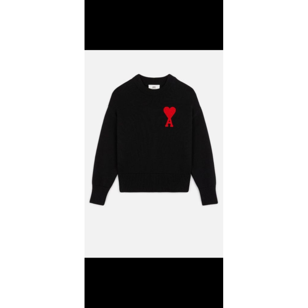 sweater knit ami paris