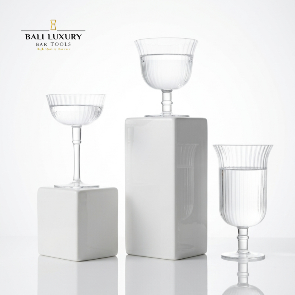 Bali Luxury | Artesian Cocktail Glass Shima-So - Premium Crystal Glass