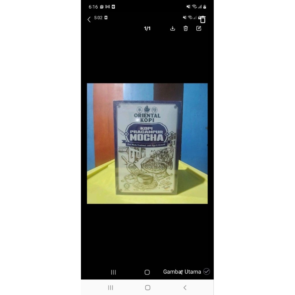 Oriental White Coffee Mocha