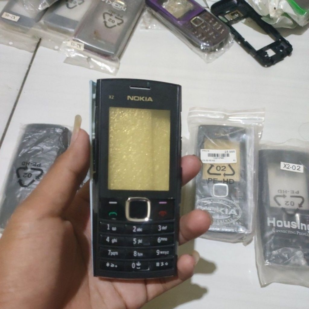 Casing hp Nokia X2-02 standar original