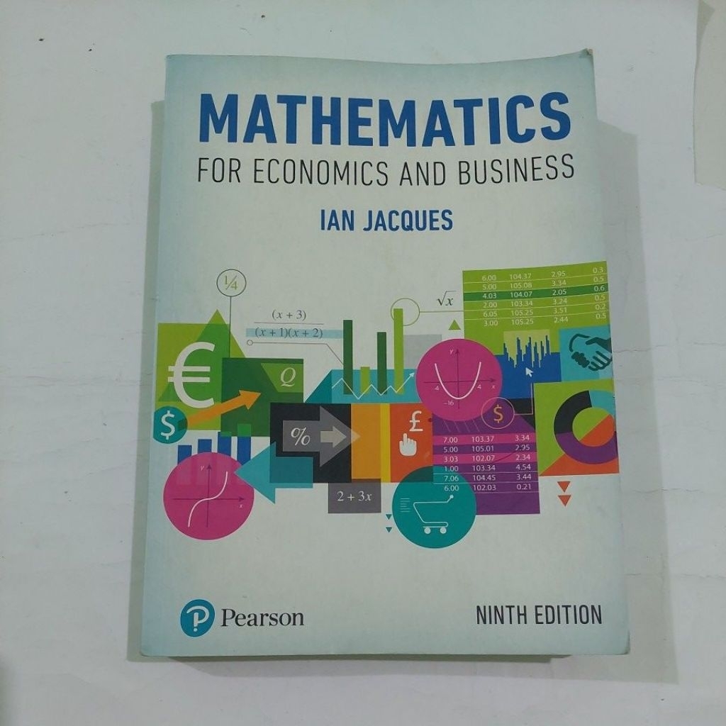 MATHEMATICS FOR ECONOMICS AND BUSINESS NINTH EDITION