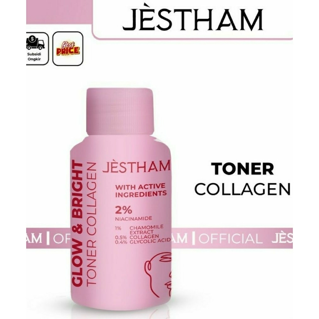 Jestam Toner Glow & Brightning Collagen (New)
