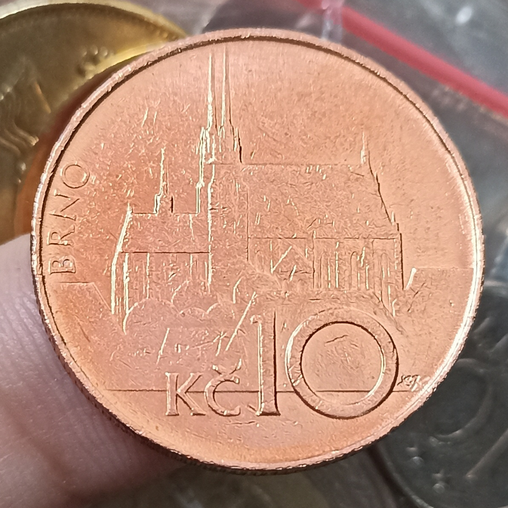Koin Kuno Ceko 10 Korun