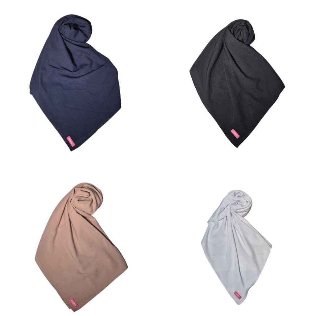 Preloved Naisha Khimar Segi Empat Square Syari 130x130