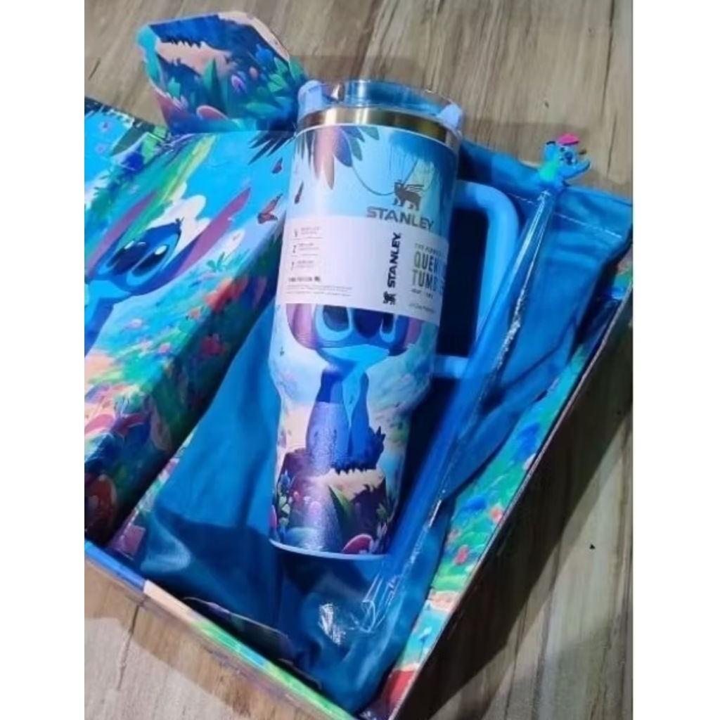 TUMBLER STAINLESS STEEL SANRIO 860Ml & TUMBLER STANLEY STICH ORIGINAL