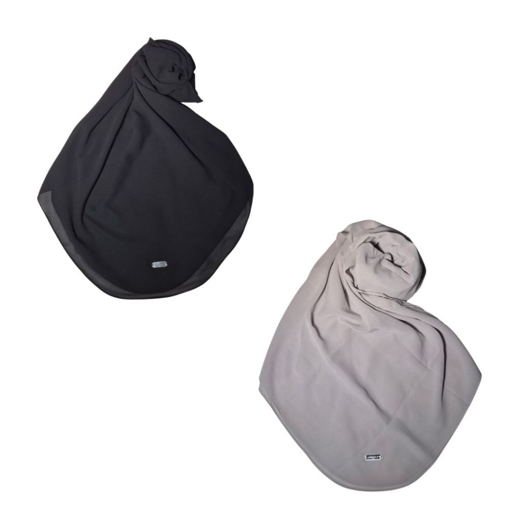 Preloved Naisha Alesha Khimar Square Malay 125x125