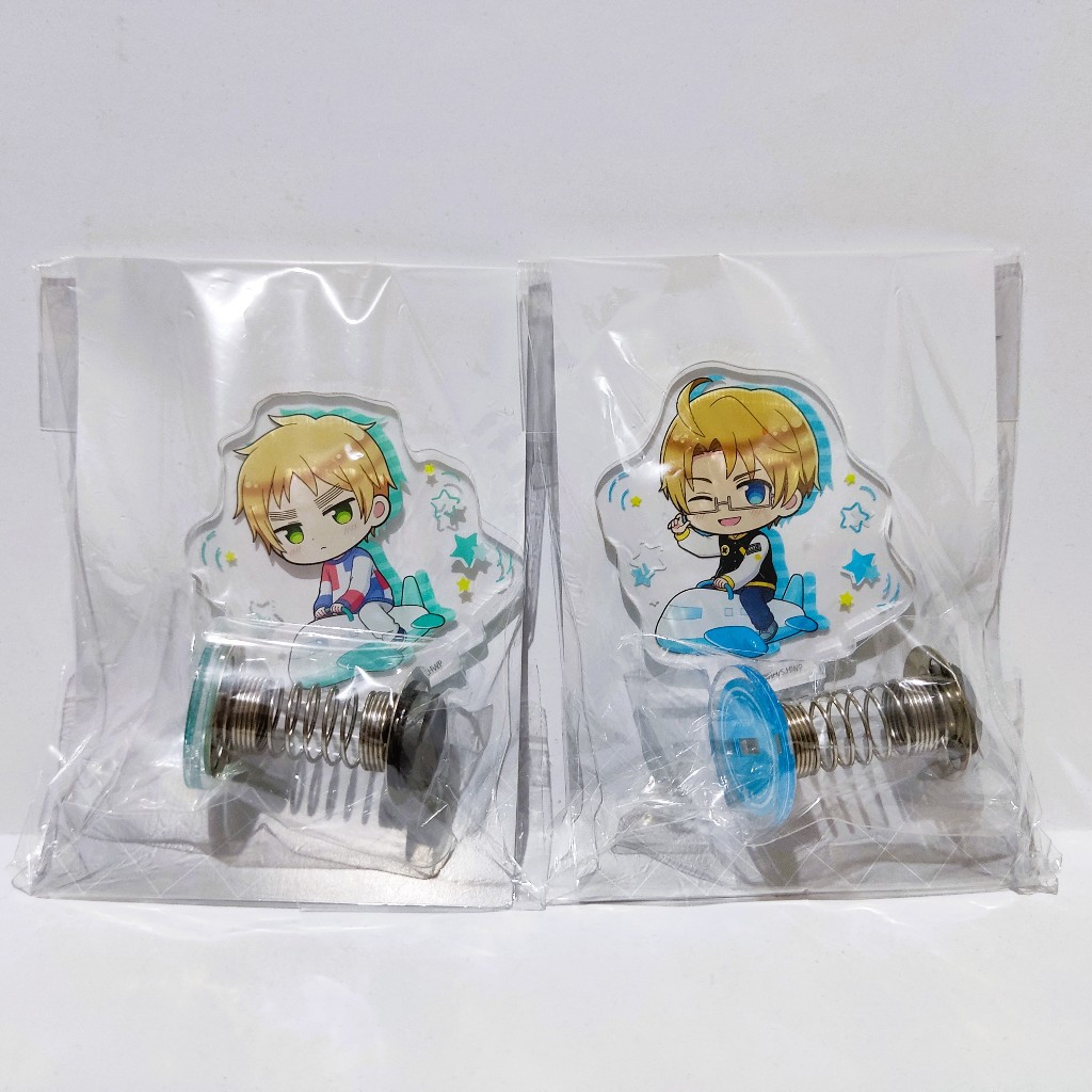 Hetalia World Stars Spring Acrylic Stand Playground Equipment Ver. - England / America