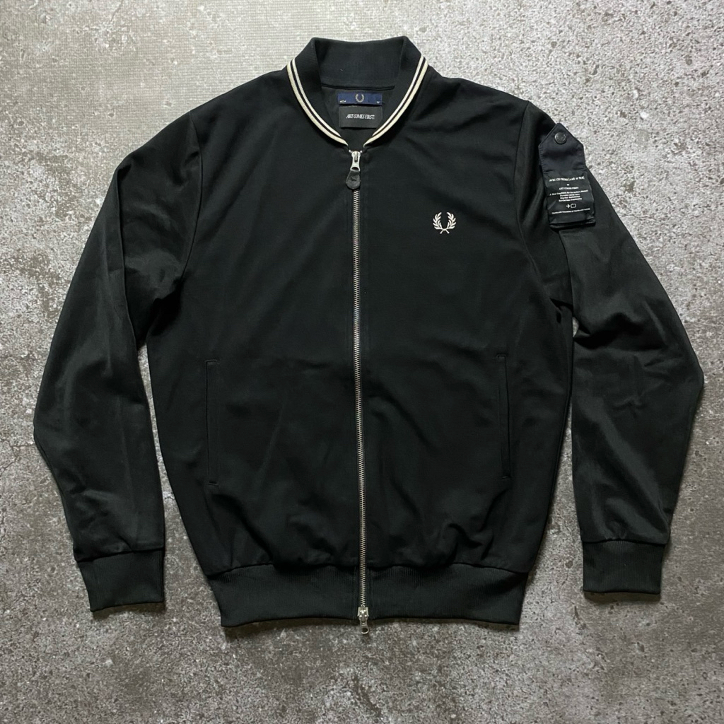 Fred Perry x Art Comes First Track Jacket Rare Authentic Made in Portugal