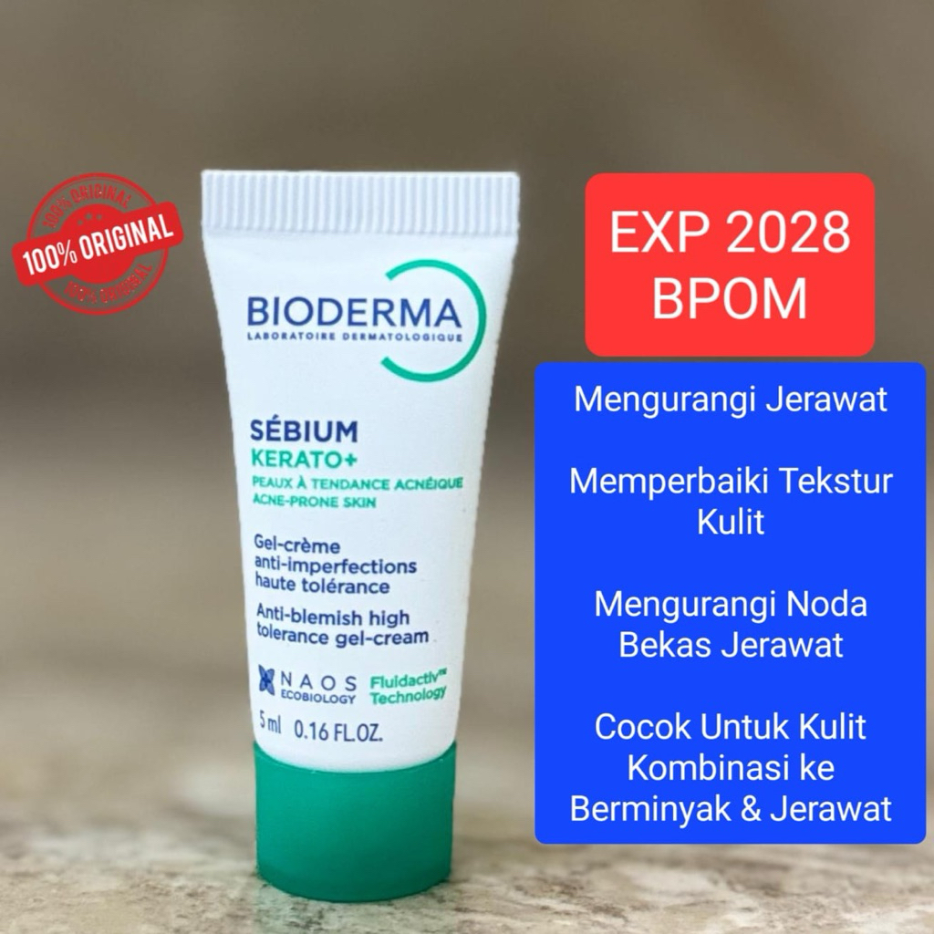 Bioderma Sebium Kerato+ dan Bioderma Sebium Serum