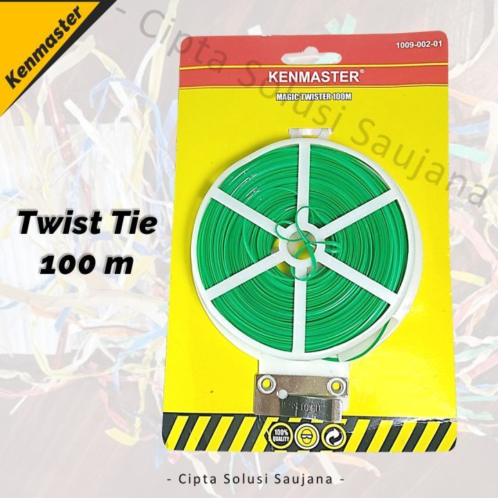 Kenmaster Twist and Tie Garden tie twist and tie 100m