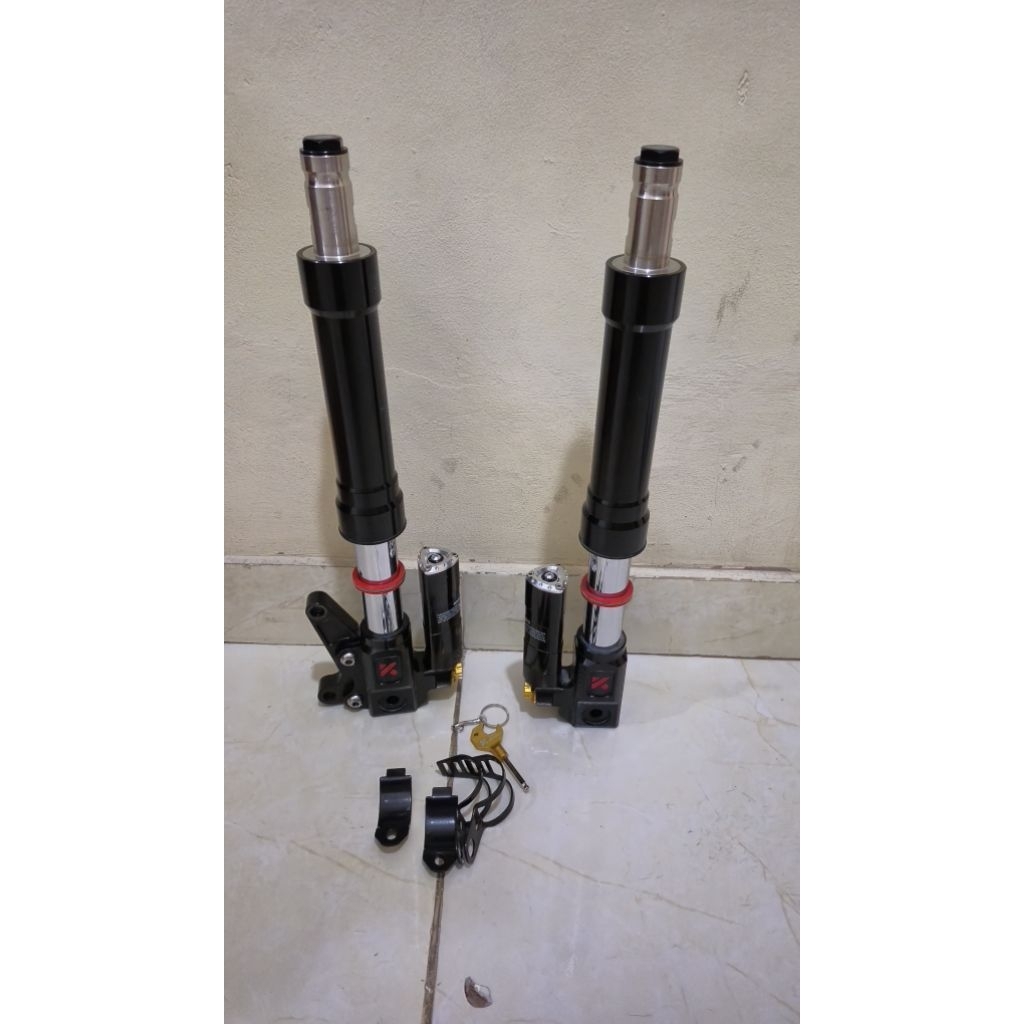 [Bekas] Shock breaker depan KTC KYTACO upside down USD Fazzio Grand Filano Xride Freego Mio Xeon Gea