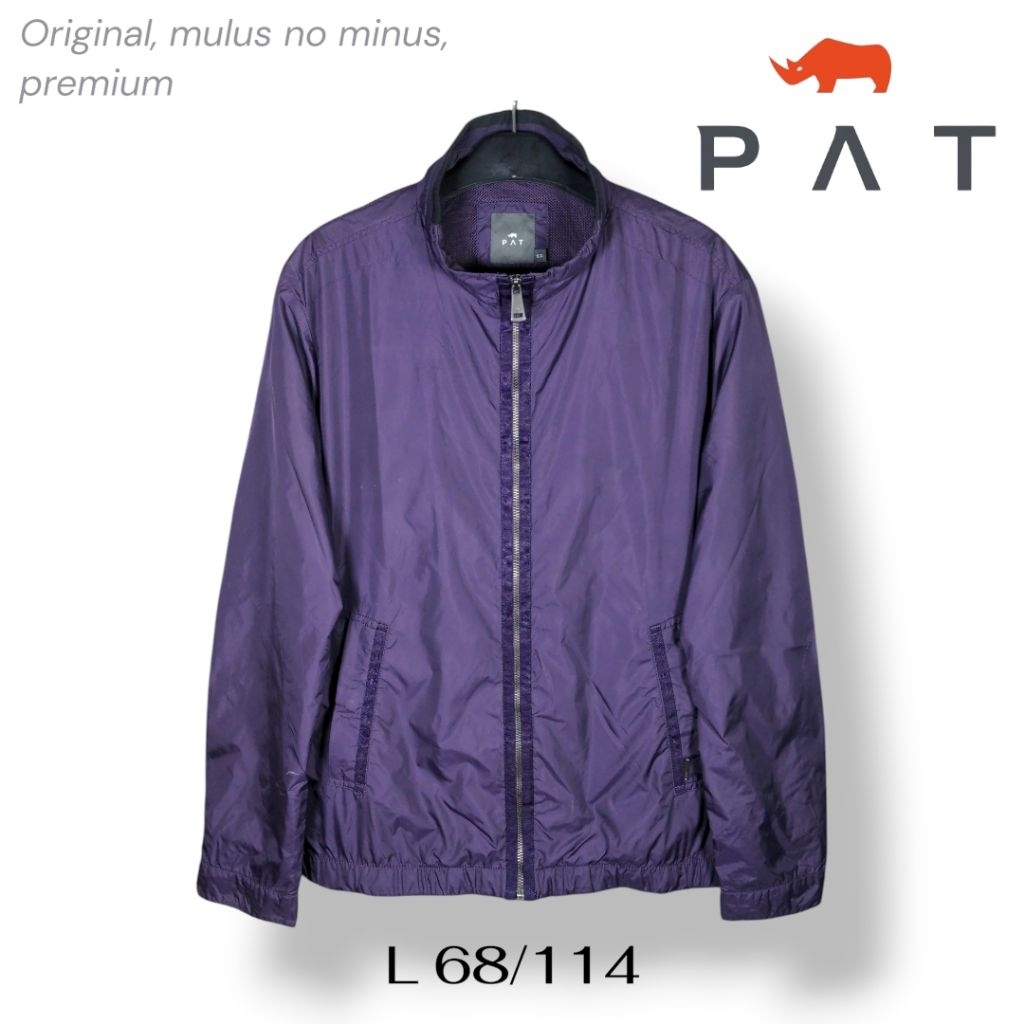Jaket Bomber Casual Parka PAT Size L Premium Cap Badak