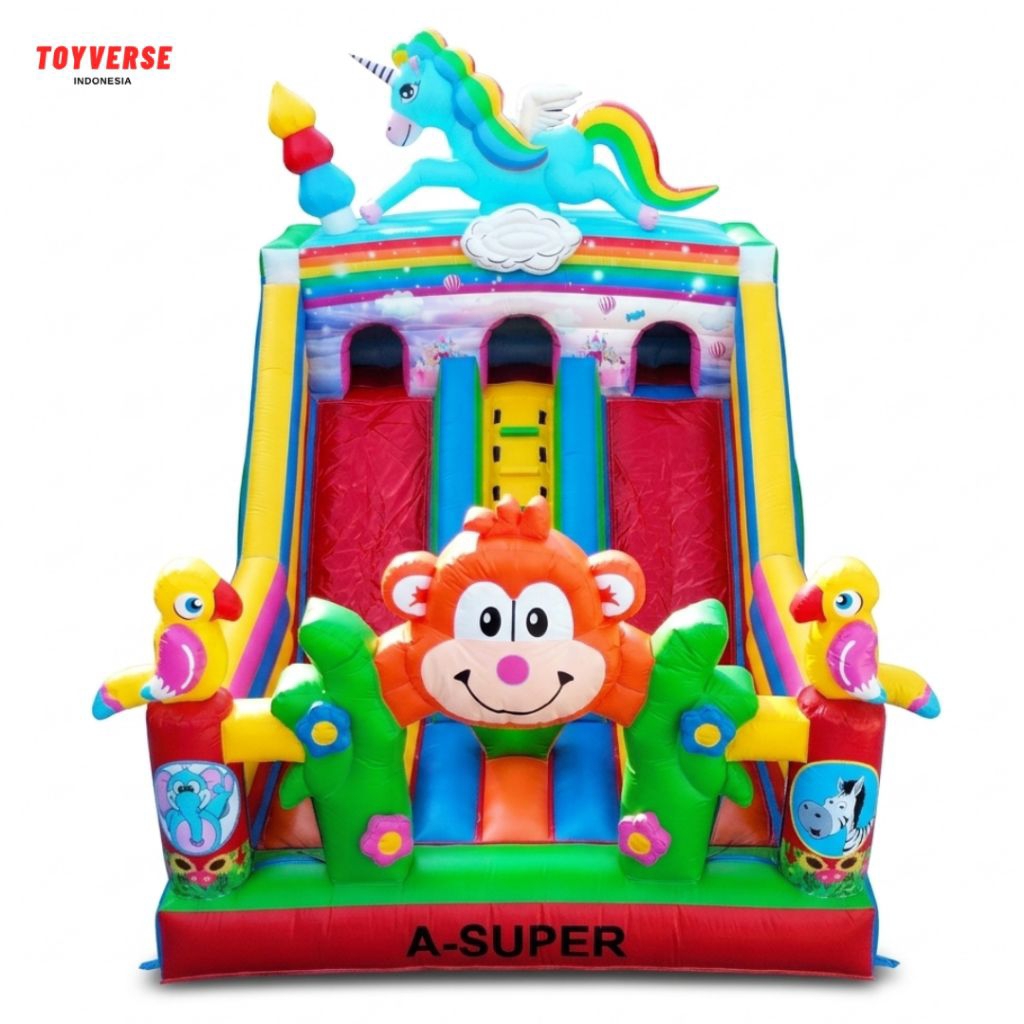 Istana Balon 4x6 A Super Karakter Unicorn