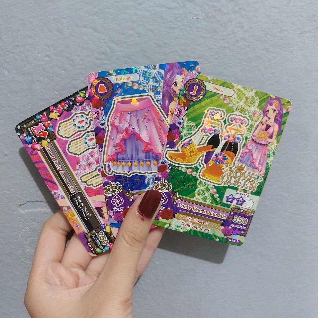 Aikatsu Mizuki Kanzaki Accessories,bottoms,shoes set