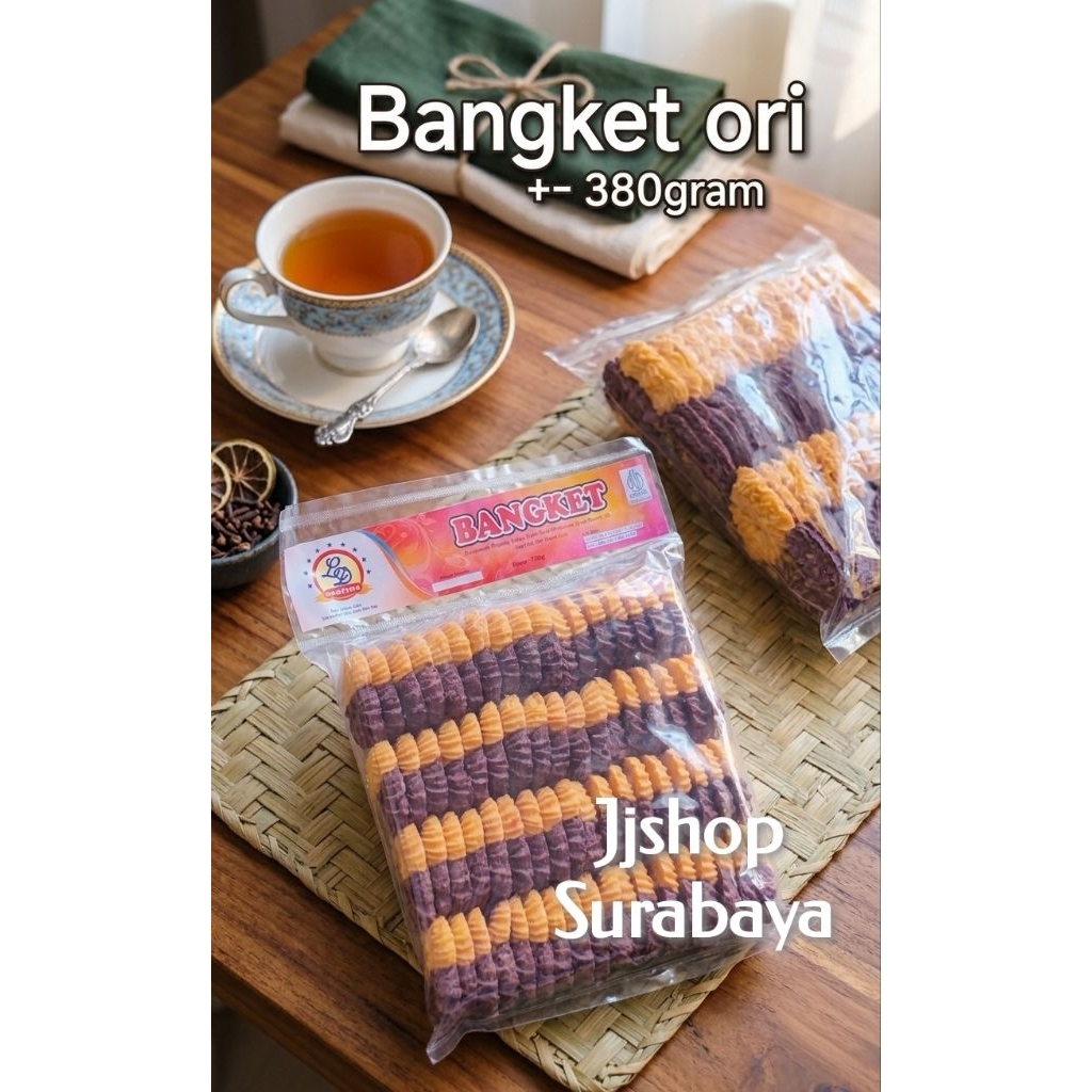 Bangket Banket kue kering Lydia cookies kurleb 400gram enak murah renyah (Stok baru)