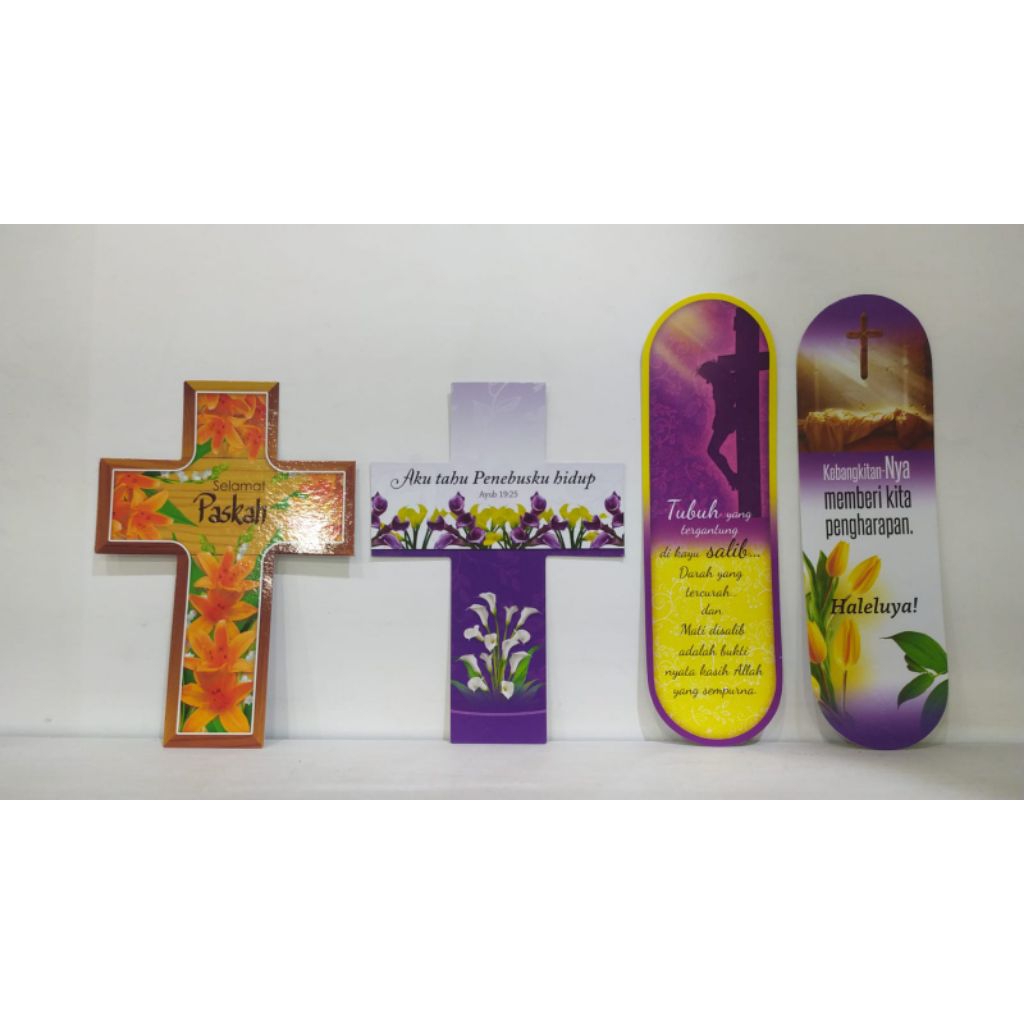 Selipan Buku Ayat Alkitab / Pembatas Buku Ayat Alkitab