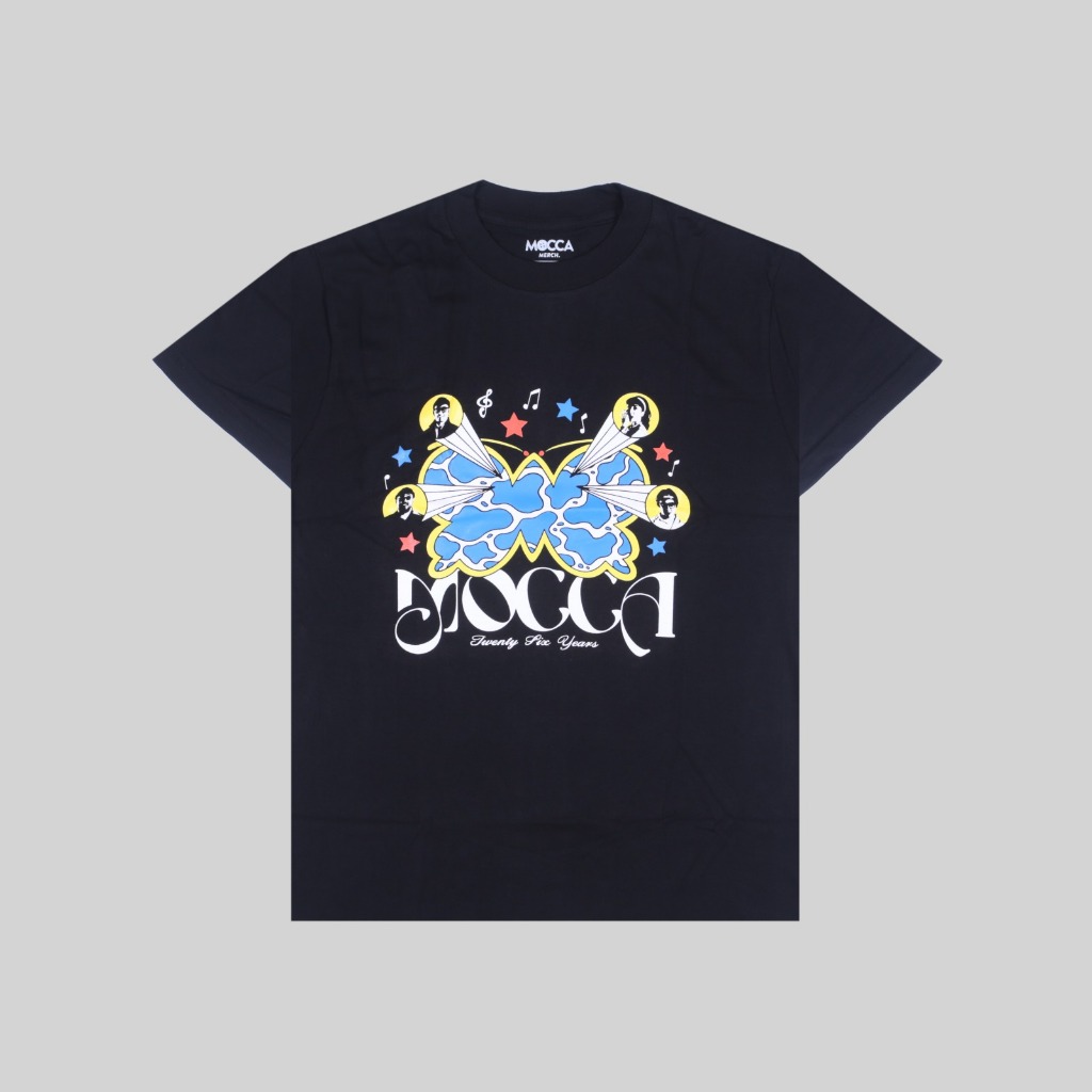 Tshirt MOCCA - 26 YEARS | Kaos Band Pria Reguler Original Merchandise