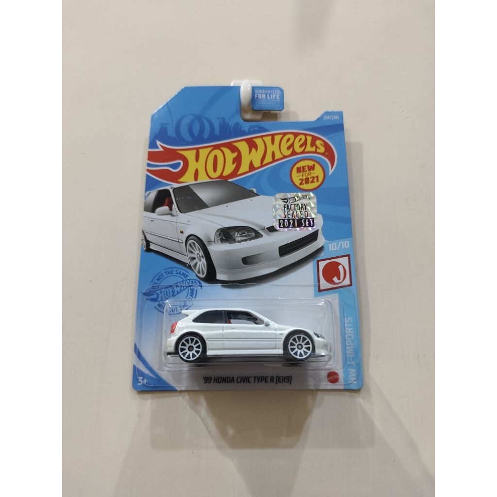 HotWheels 99 Honda Civic Type R EK9