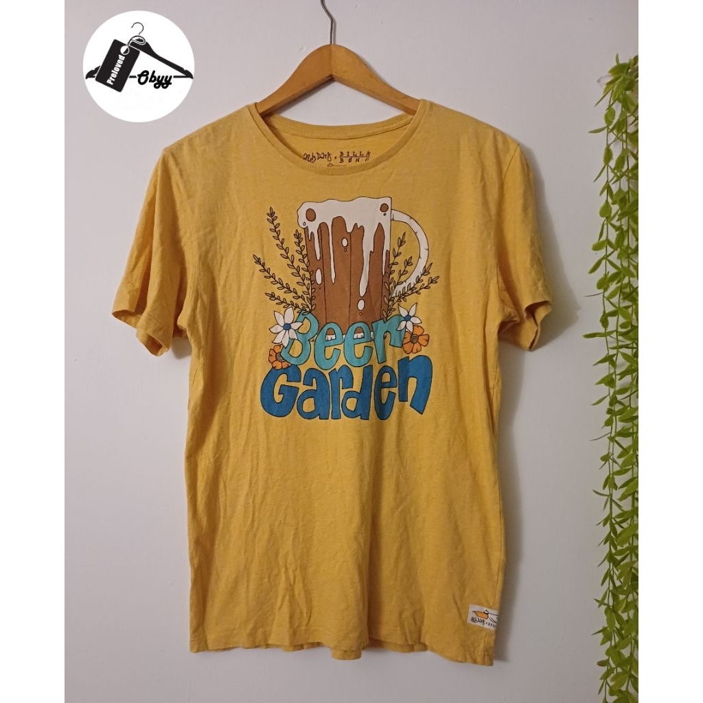 Kaos Kuning Billabong x Andy Davis (Preloved)