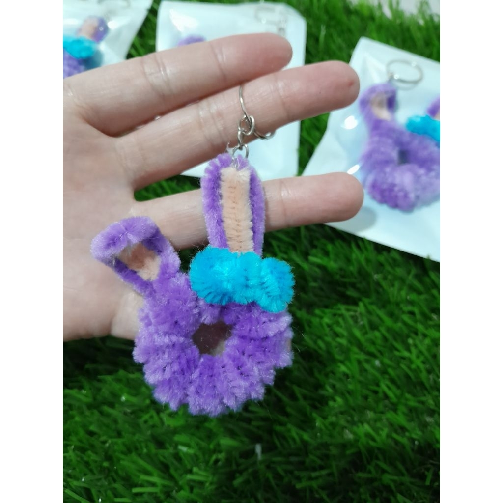 Gantungan kunci / tas kelinci stella lou