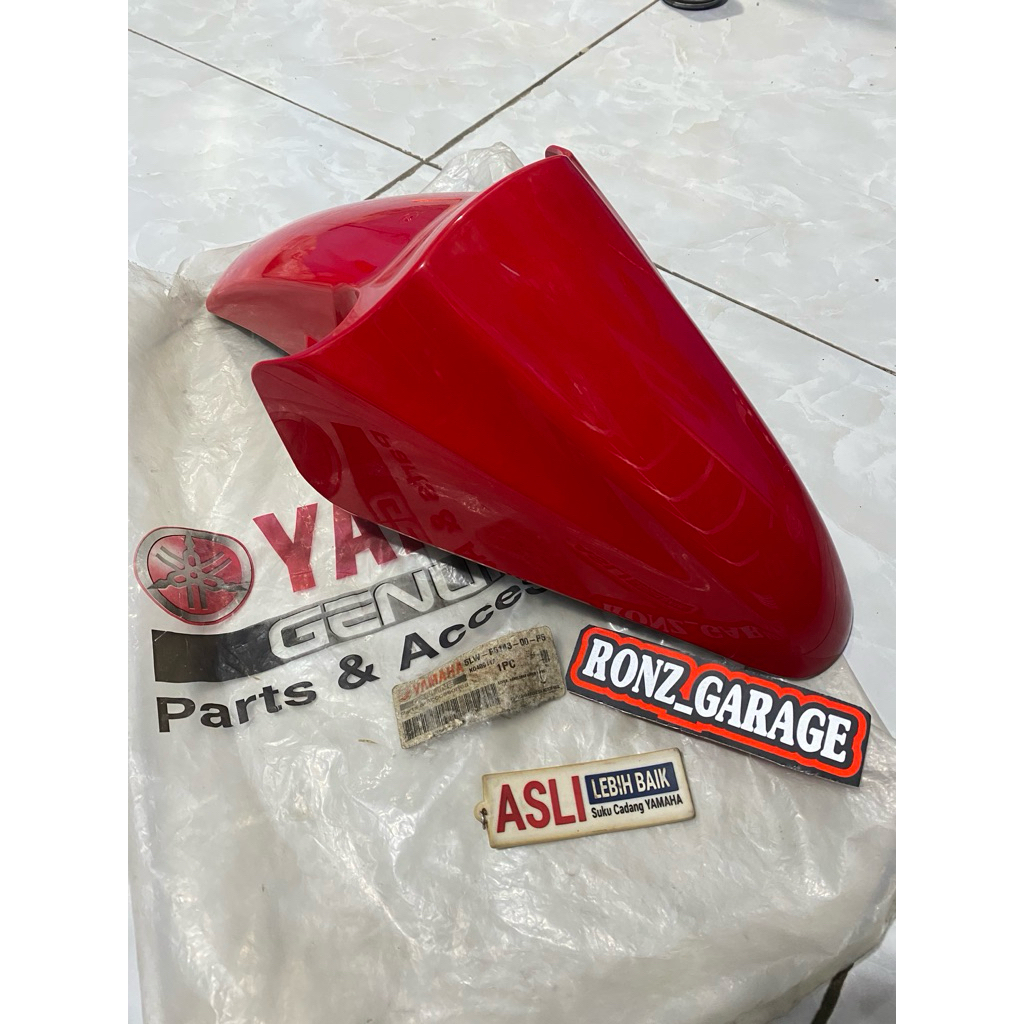 spakbor depan nouvo lele merah slebor depan nouvo lele nouvo sporty merah original yamaha