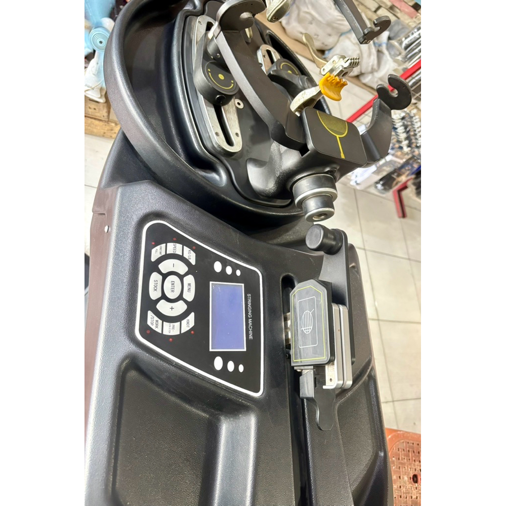 MESIN TARIK SENAR RAKET BADMINTON DAN RAKET TENIS MERK SIBOASI