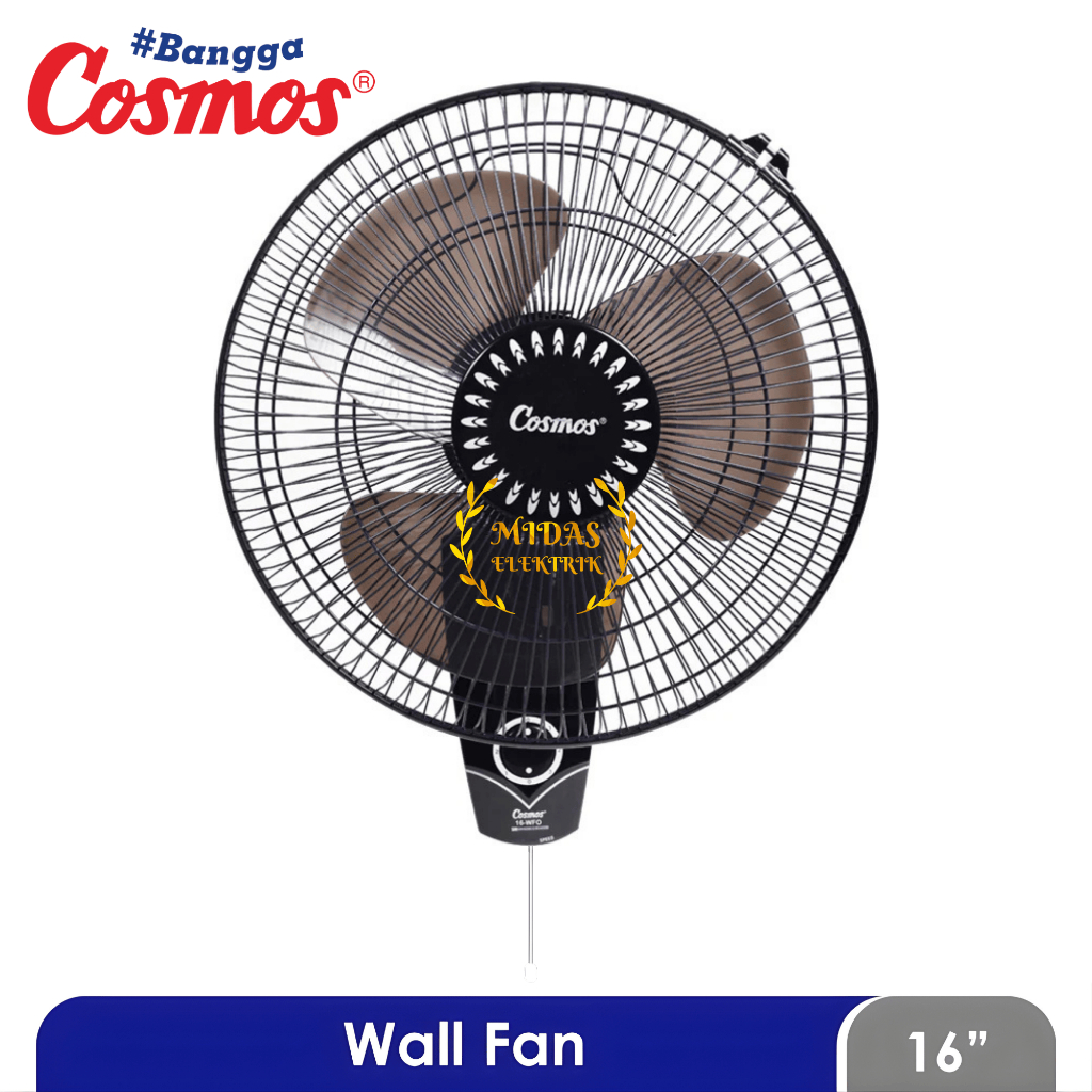 Cosmos Wall Fan Kipas Angin Dinding 16-WFO 16WFO 16 Inch