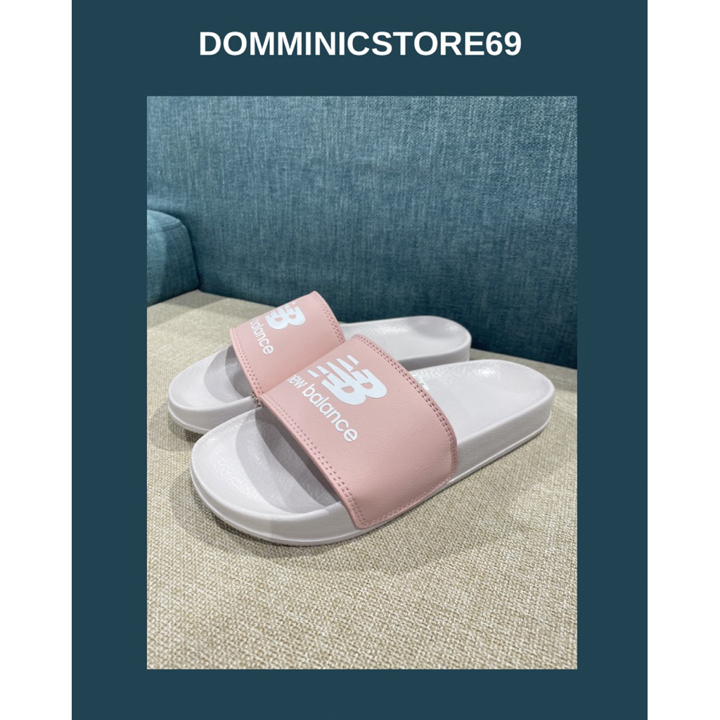 Sandal Wanita Casual New Balance Pink Putih | Sandal Slip On Nyaman & Stylish
