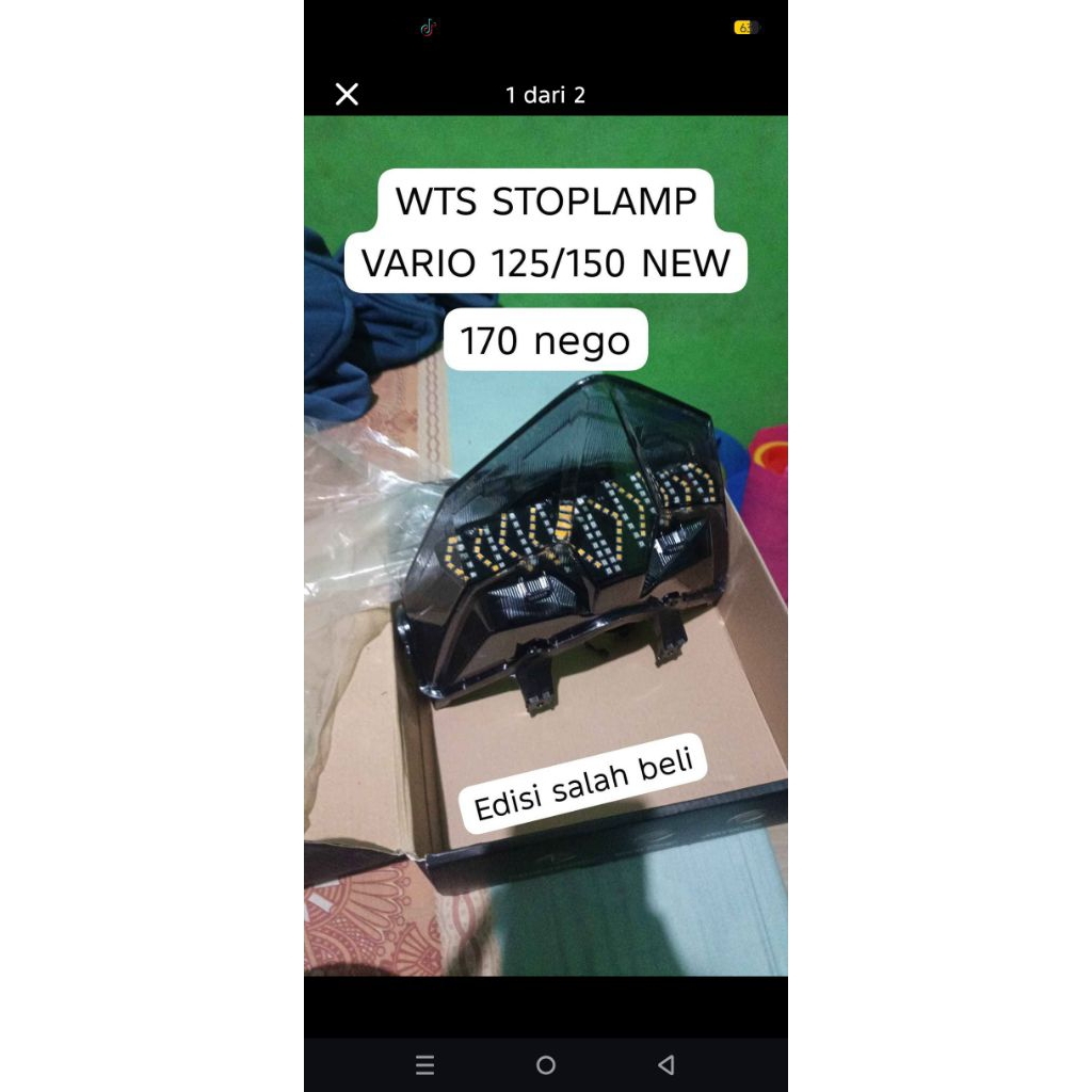 stoplamp led running, vario 125/150 led new