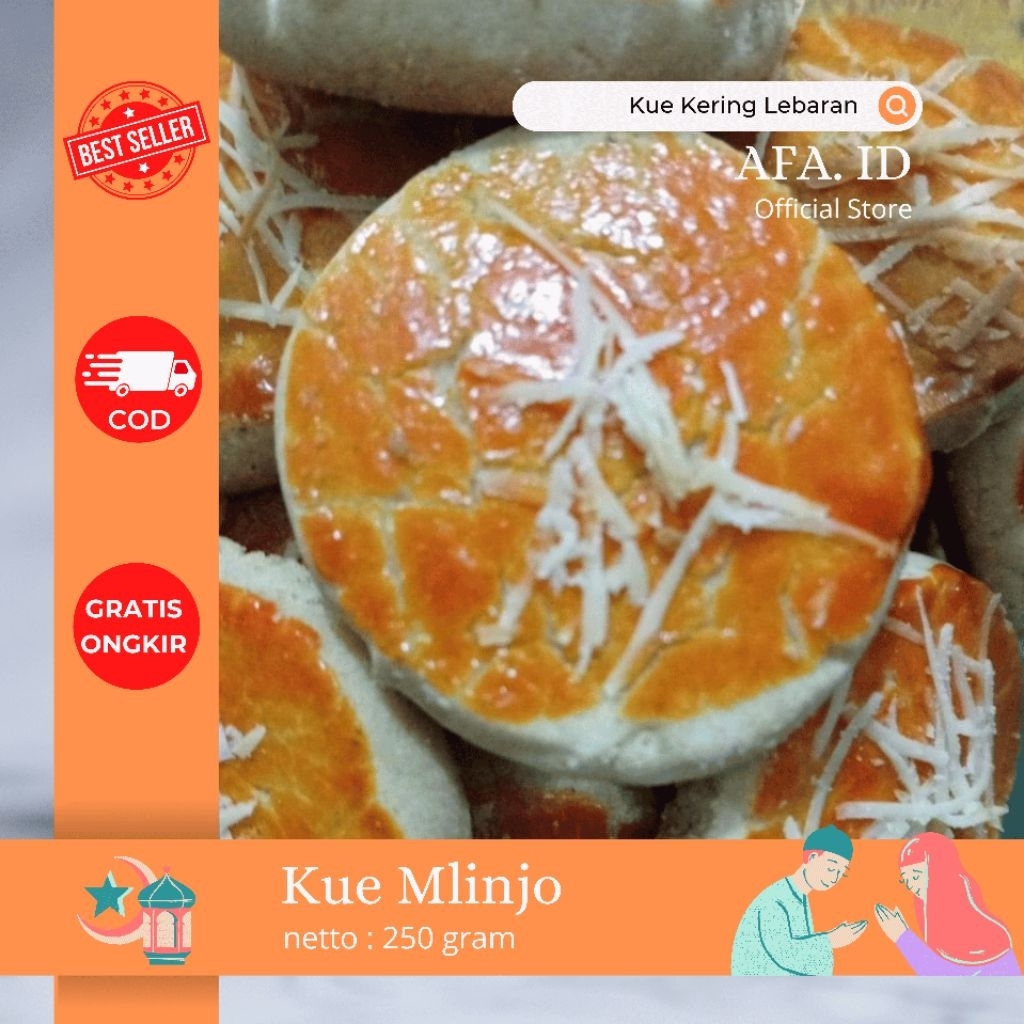 Kue Kering Mlinjo Enak Premium 250 Gram