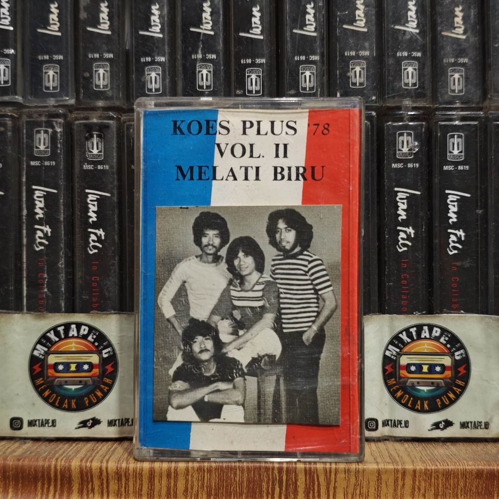 Kaset - Koes Plus 78 - Melati Biru - Radio Tape - Kaset Pita - Radio - Pemutar Kaset - Retro - Class