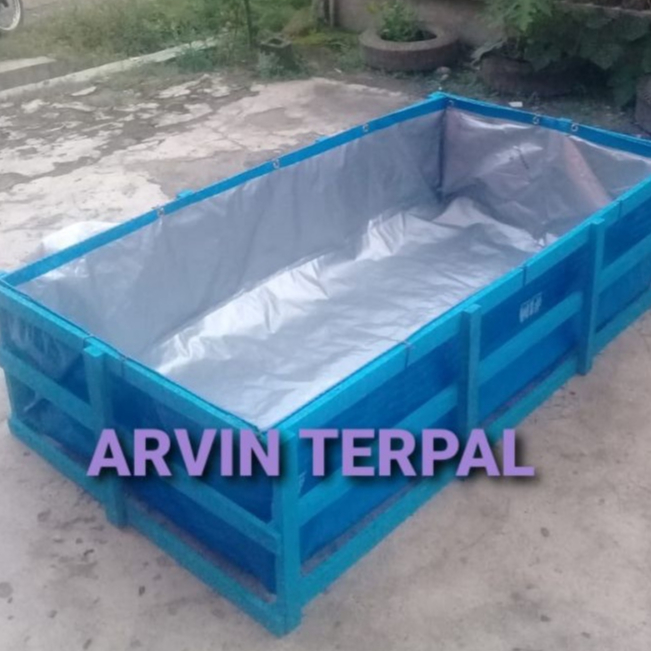 Terpal Kolam Ikan 300x200x50 A5 Kolam Terpal Budidaya