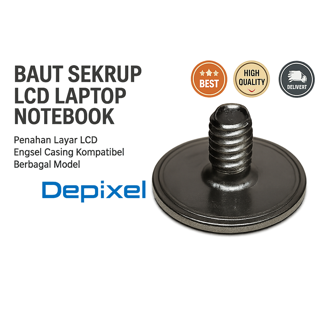 Cara Pasang Baut LCD Laptop & Engsel Casing Netbook LPComp