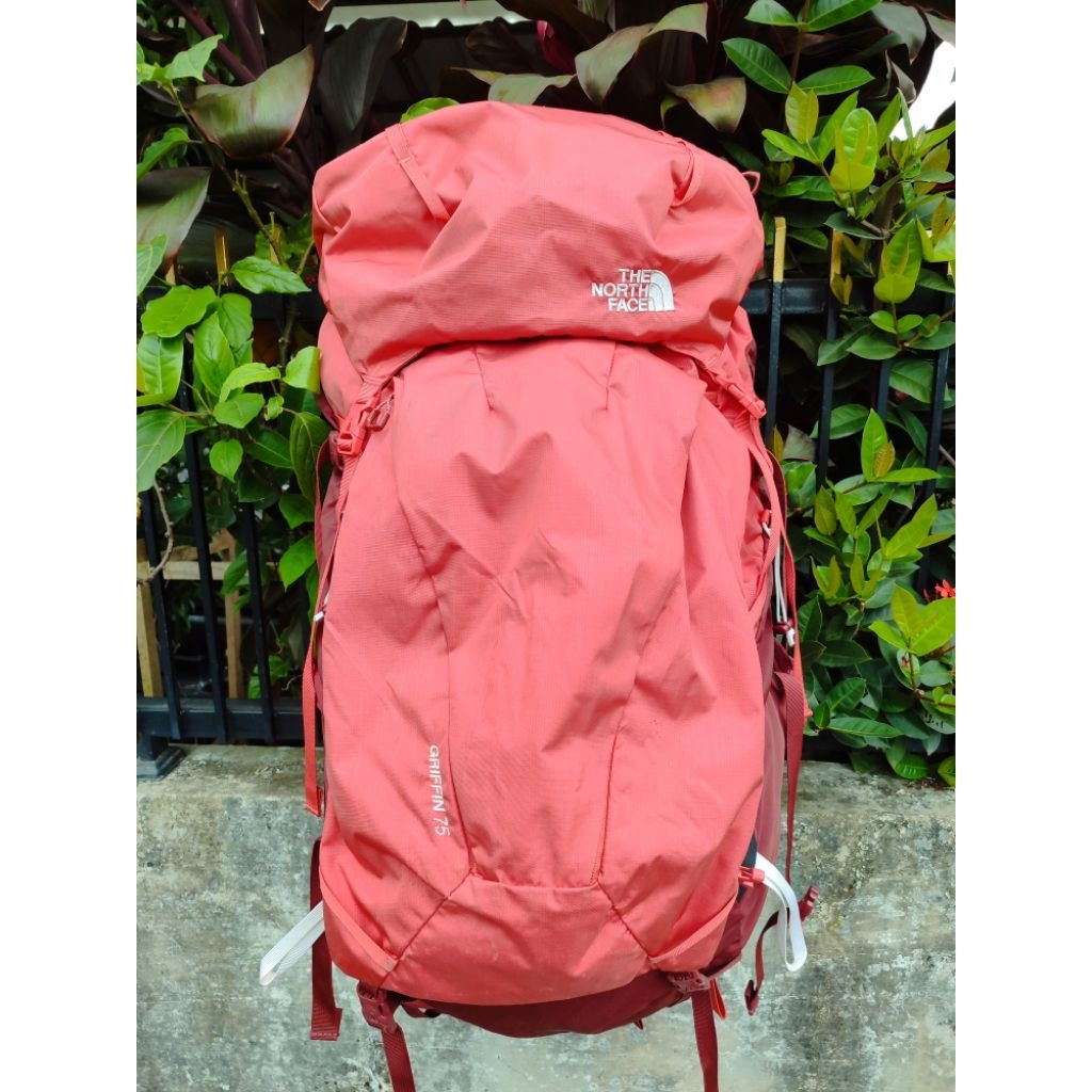 original tas gunung keril carrier backpack tnf griffin 75 tas gunung second