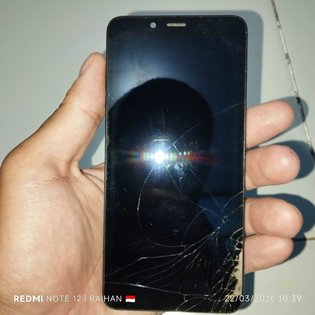 LCD & Touchscreen & Frame Redmi 6A [Minus Retak]