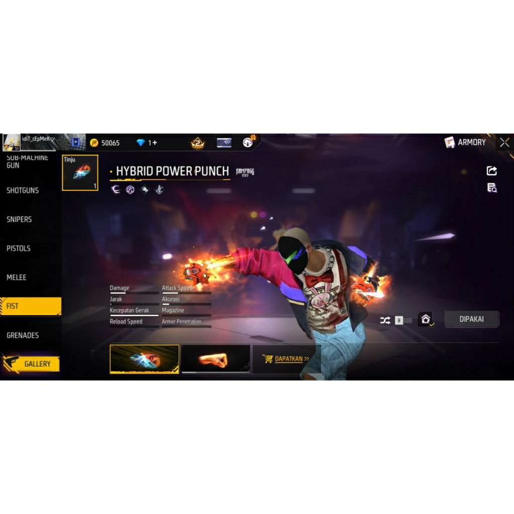 Fitur Lengkap, Akun Sultan Free Fire Terbaru