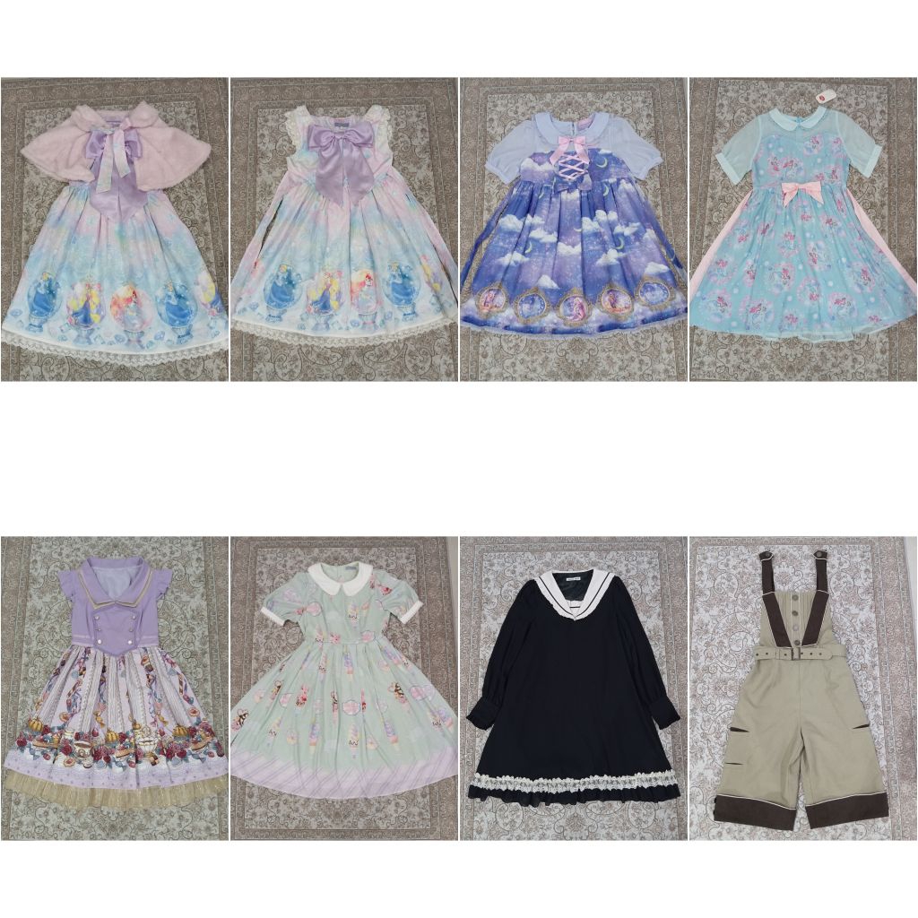 lolita premium angelic pretty, metamorphose, innocent world, axes femme kawaii