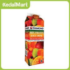 [METTA] pekanbaru/946 ml Diamond Mix Fruits Juice Drink - Jus Campuran Buah Segar