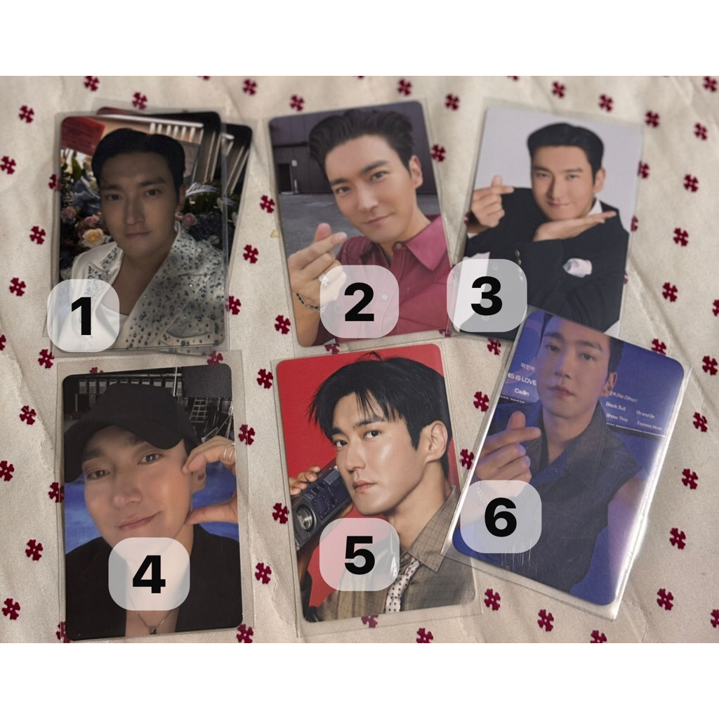 PHOTOCARD SIWON SUPER JUNIOR
